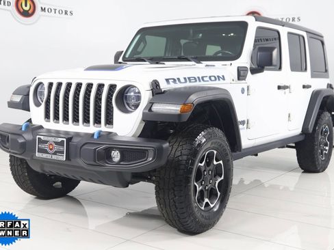 Used 2021 Jeep Wrangler Unlimited Rubicon 4xe w/ Dual Top Group image 5