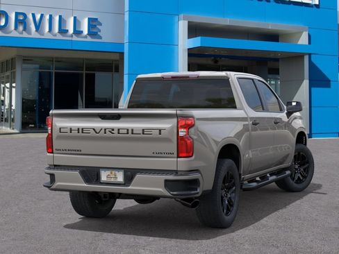 New 2026 Chevrolet Silverado 1500 Custom w/ Turbomax Blackout Package RWD image 4