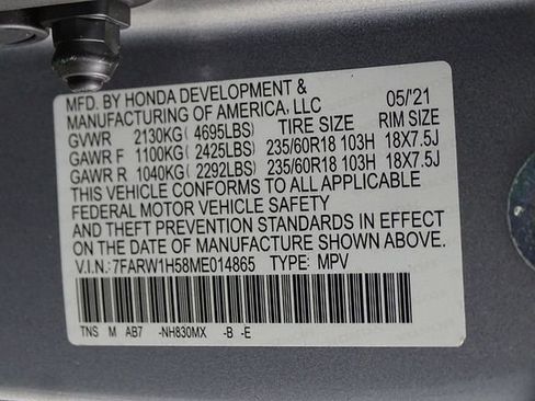 Used 2021 Honda CR-V EX image 21