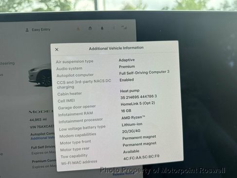 Used 2023 Tesla Model X AWD/4WD image 19