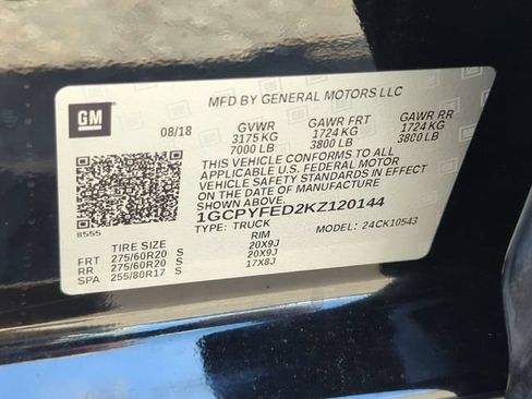 Used 2019 Chevrolet Silverado 1500 LT Trail Boss AWD/4WD image 28