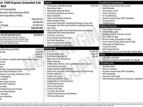 Used 2018 RAM 1500 Express w/ Express Value Package AWD/4WD image 2