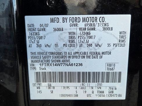 Used 2007 Ford F150 STX image 41