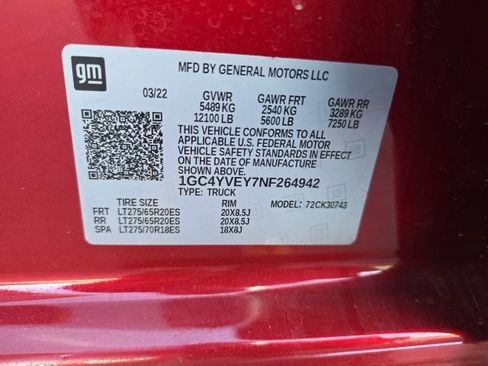 Used 2022 Chevrolet Silverado 3500 High Country image 14