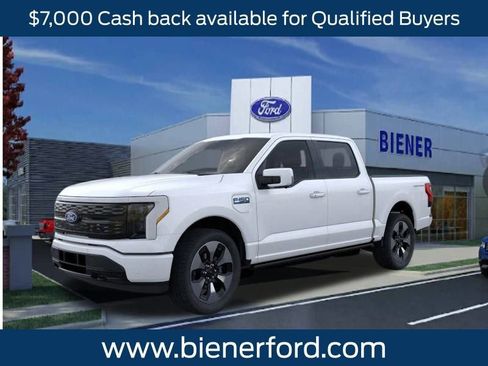 New 2025 Ford F150 Lightning Platinum image 1