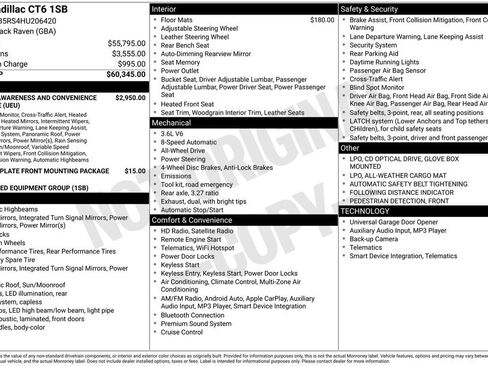 Used 2017 Cadillac CT6 3.6 AWD image 15