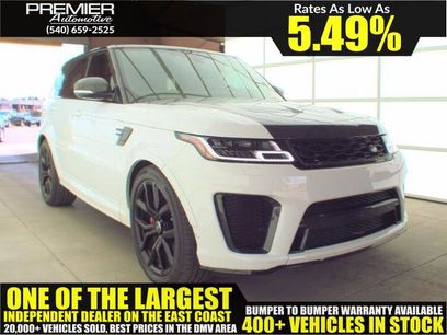 Used 2019 Land Rover Range Rover Sport SVR