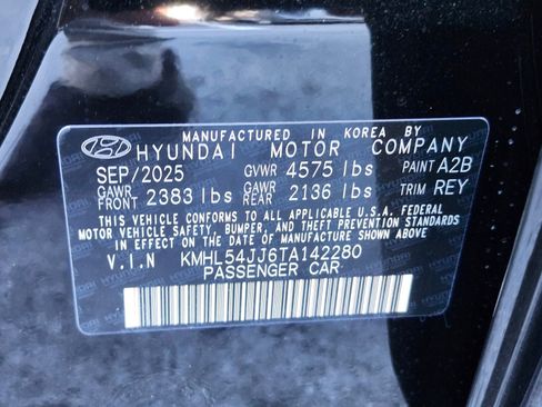New 2026 Hyundai Sonata Limited image 35