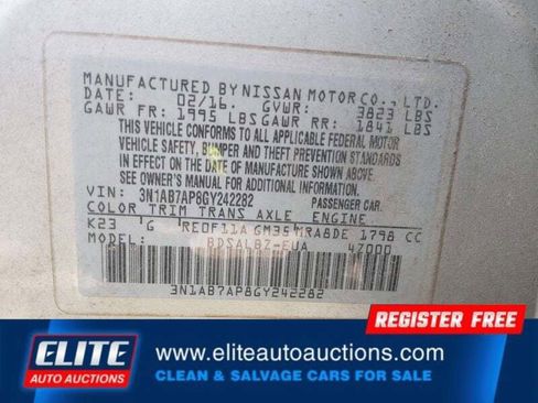 Used 2016 Nissan Sentra S FWD image 17