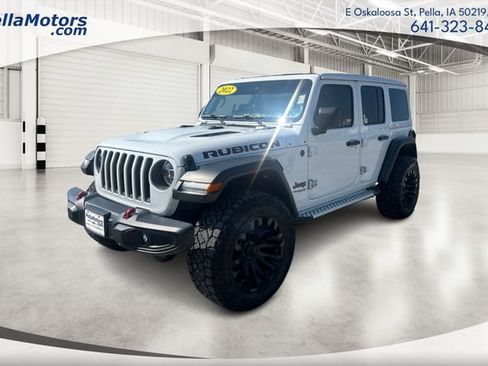 Used 2022 Jeep Wrangler Unlimited Rubicon w/ LED Lighting Group AWD/4WD image 8