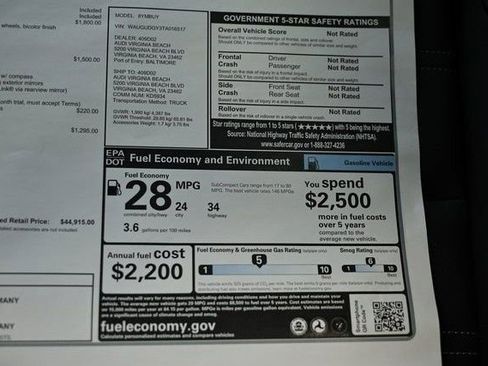 New 2026 Audi A3 2.0T Premium w/ Black Optic Package image 42