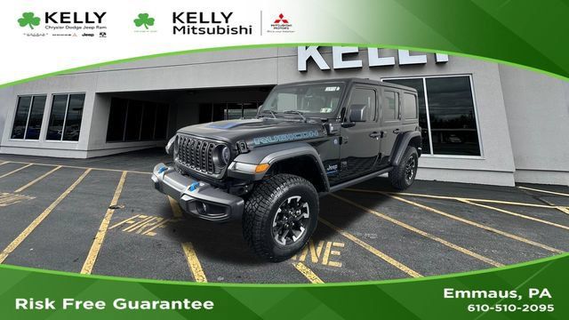 Used 2024 Jeep Wrangler Unlimited Rubicon 4xe w/ Technology Group AWD/4WD image 1