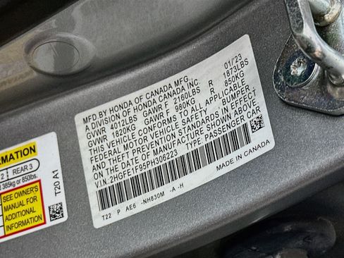 Used 2023 Honda Civic Touring image 12