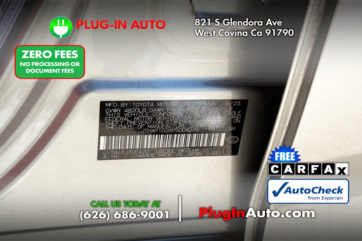 Used 2023 Lexus IS 500 w/ Accessory Package RWD image 16