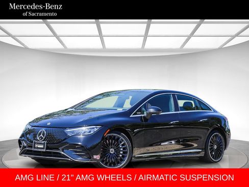 Used 2023 Mercedes-Benz EQE 500 4MATIC Sedan image 1
