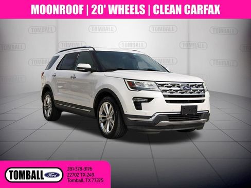 Used 2019 Ford Explorer Limited w/ Ford Safe & Smart Package FWD image 1