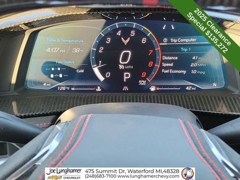 New 2025 Chevrolet Corvette Z06 w/ Battery Protection Package image 13