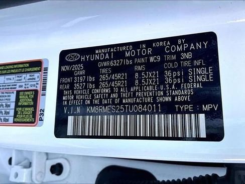 New 2026 Hyundai Palisade Calligraphy AWD/4WD image 15