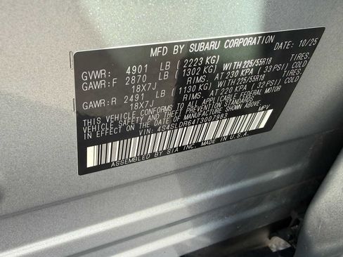 Certified 2026 Subaru Forester Limited AWD/4WD image 35