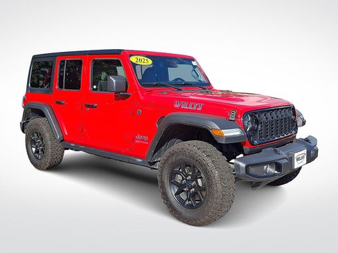 Certified 2025 Jeep Wrangler Unlimited Sport S 4xe AWD/4WD image 1