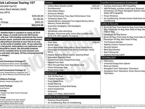 Used 2013 Buick LaCrosse Touring image 6