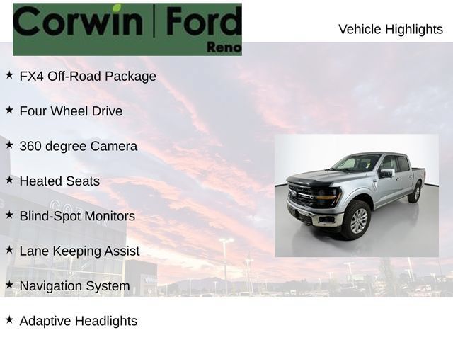 Certified 2024 Ford F150 XLT w/ Equipment Group 302A MID AWD/4WD image 7