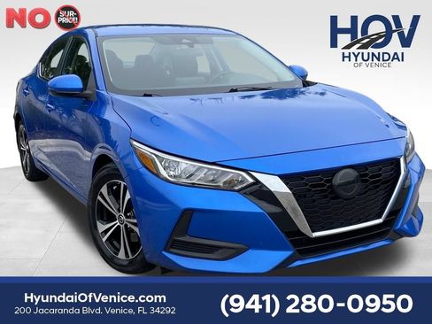 Used 2022 Nissan Sentra SV w/ All-Weather Package FWD image 1