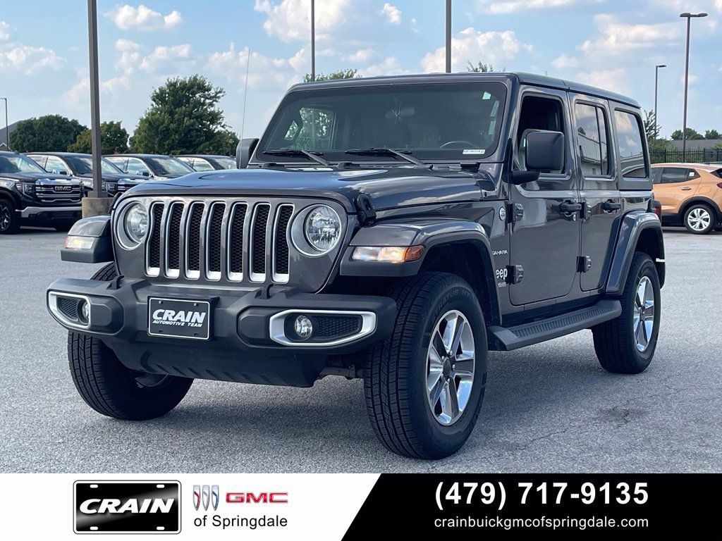 Used 2020 Jeep Wrangler Unlimited Sahara AWD/4WD image 3