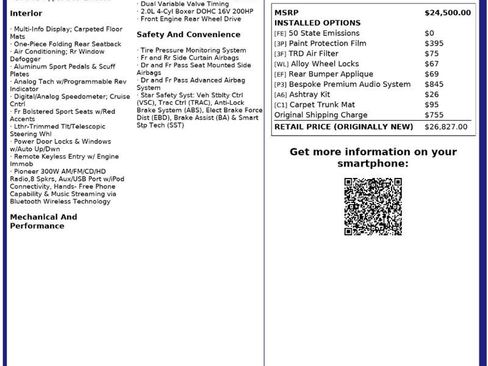 Used 2013 Scion FR-S image 2