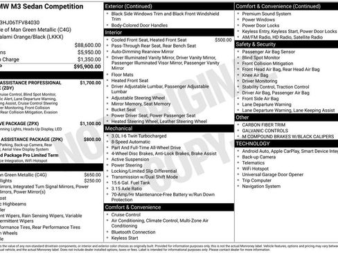 Used 2026 BMW M3 Competition image 24