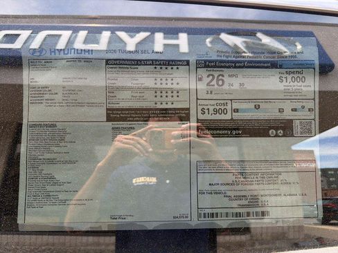 New 2026 Hyundai Tucson SEL AWD/4WD image 30
