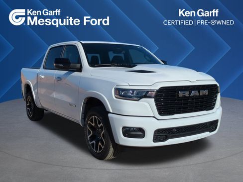 Used 2025 RAM 1500 Laramie w/ Sport Appearance Package image 1