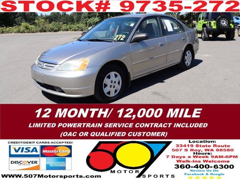 Used 2003 Honda Civic LX image 3