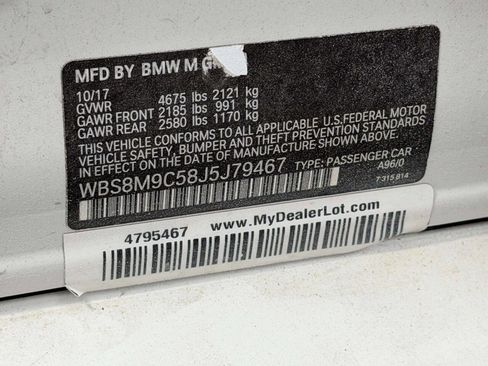 Used 2018 BMW M3 image 14