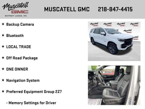 Used 2023 Chevrolet Tahoe Z71 w/ Luxury Package AWD/4WD image 6