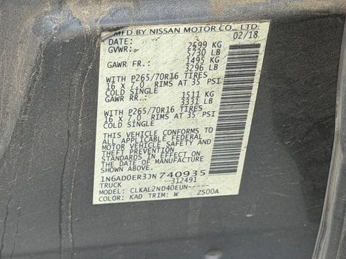 Used 2018 Nissan Frontier SV RWD image 29
