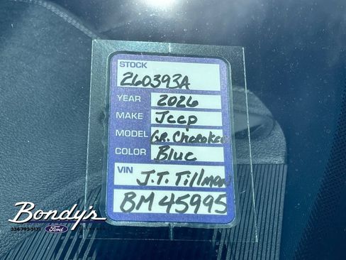 Used 2026 Jeep Grand Cherokee L Limited w/ Limited Altitude Package RWD image 22