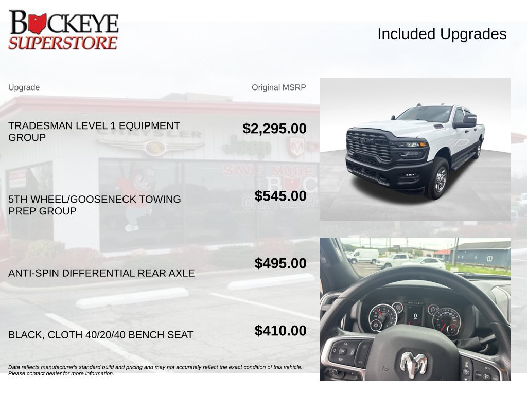 Certified 2025 RAM 2500 Tradesman AWD/4WD image 10