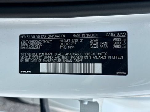 Used 2023 Volvo XC90 T8 Plus w/ Protection Package AWD/4WD image 30