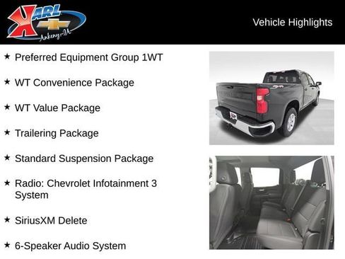 New 2026 Chevrolet Silverado 1500 W/T w/ WT Value Package AWD/4WD image 3