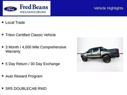 Used 2022 Toyota Tacoma SR5 w/ Technology Package image 5