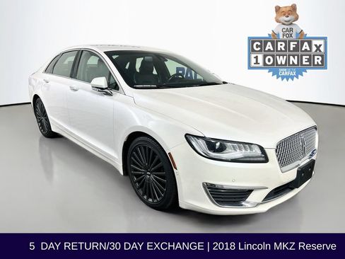 Used 2018 Lincoln MKZ Reserve w/ Technology Package AWD/4WD image 1