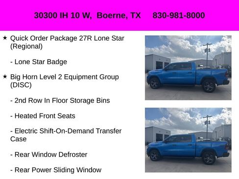 Used 2023 RAM 1500 Lone Star image 10