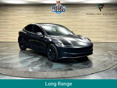 Used 2025 Tesla Model 3 Long Range AWD/4WD image 1