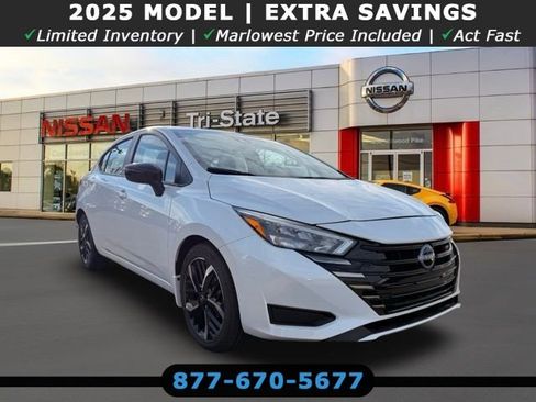 New 2025 Nissan Versa SR w/ Trunk Package FWD image 1
