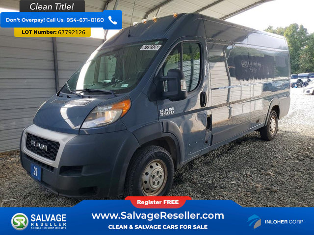 Used 2020 RAM ProMaster 3500 FWD image 1