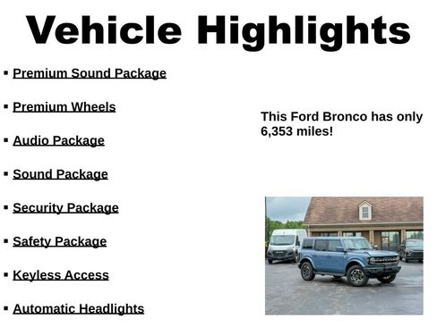 Used 2025 Ford Bronco Outer Banks AWD/4WD image 11