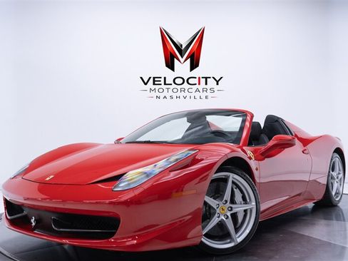 Used 2012 Ferrari 458 Spider RWD image 1