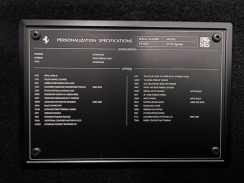 Used 2024 Ferrari SF90 Spider image 36