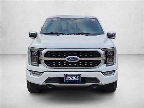 Used 2022 Ford F150 Platinum w/ Equipment Group 701A High image 2